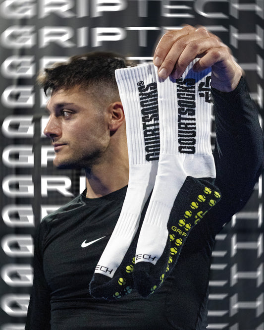 los Calcetines Antideslizantes en el Tenis y Padel