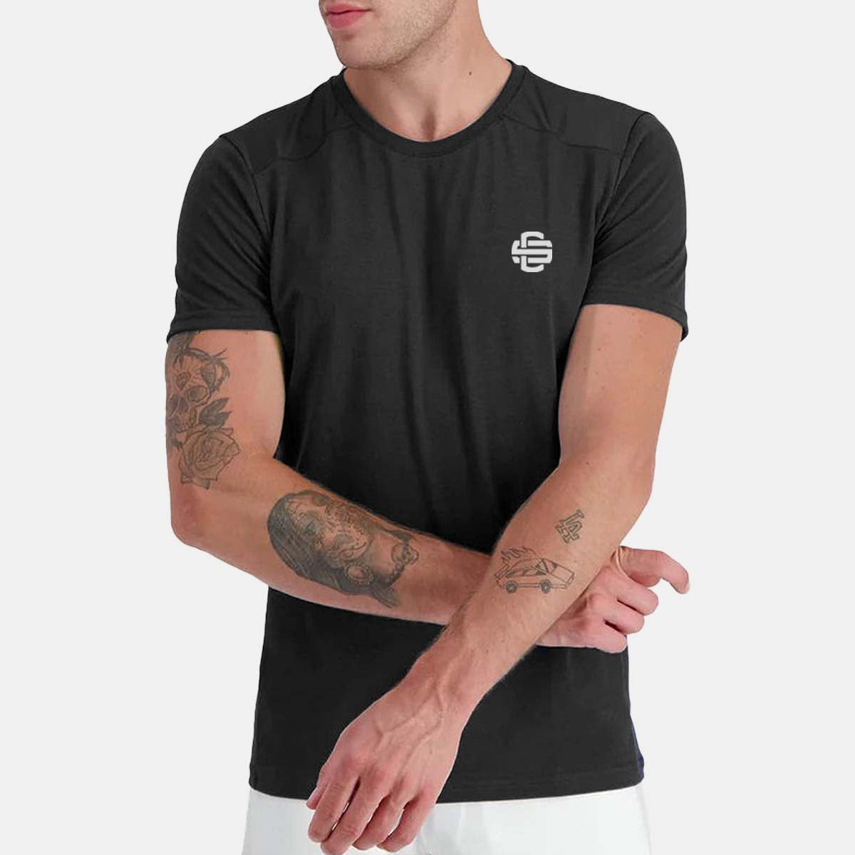 CLUBTECH T-SHIRT - Negro