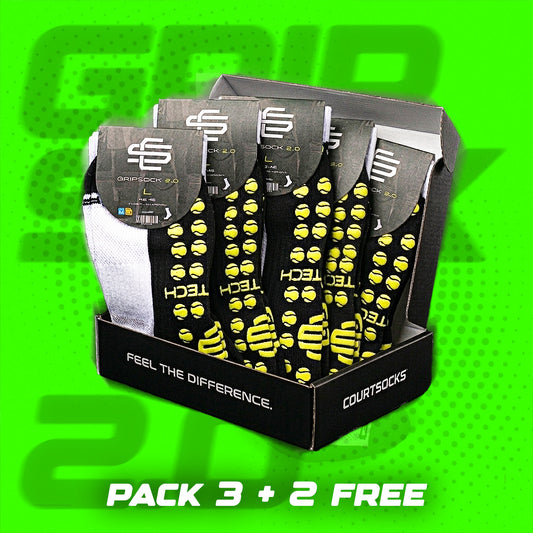 PACK 3 + 2 FREE - GRIPSOCKS 2.0